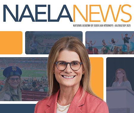NAELA News January/February/March 2023 issue cover